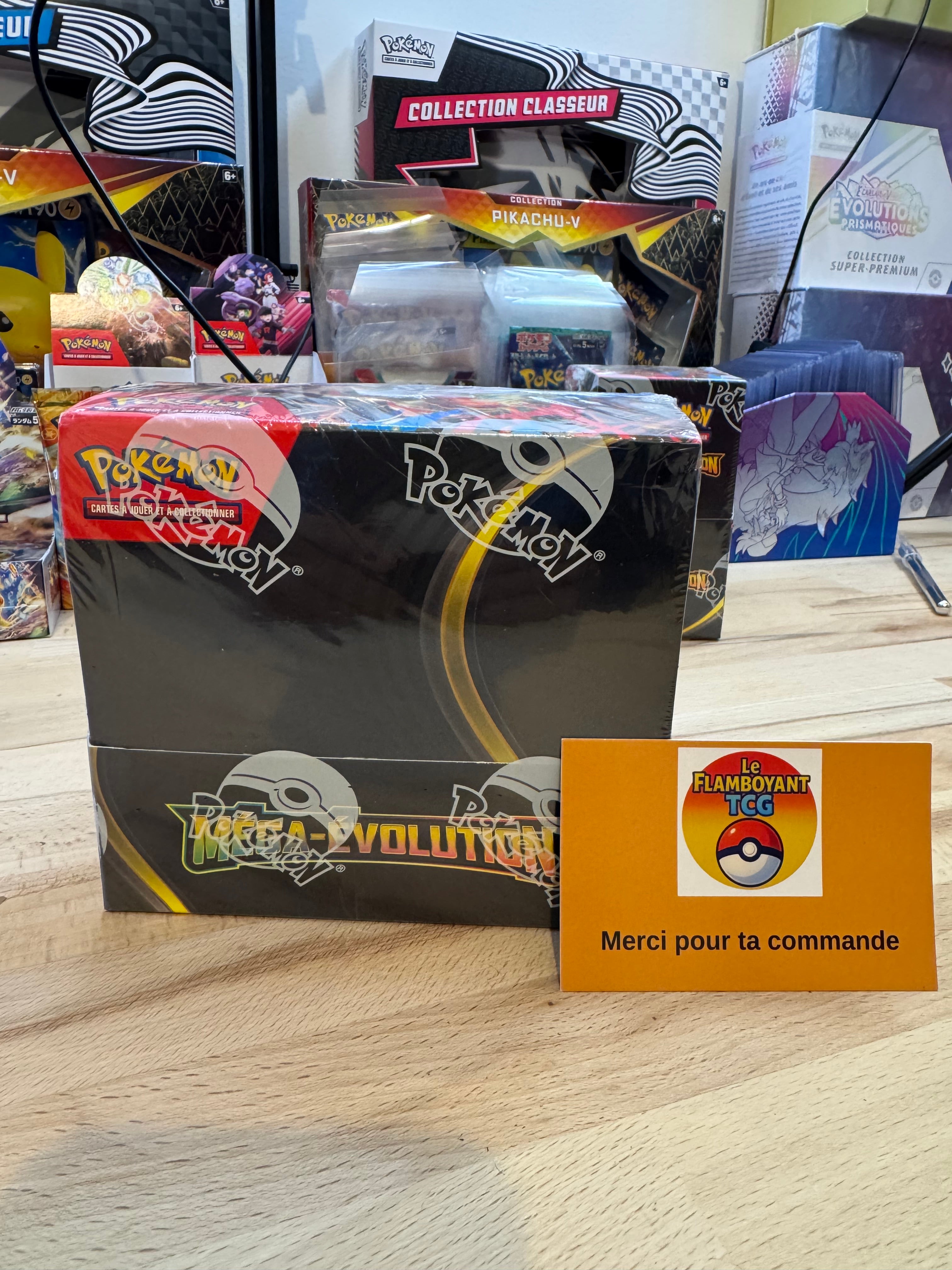 Display  - Méga-Evolution - ME01 - Boite de 36 boosters en français ( avec défaut de scellage)