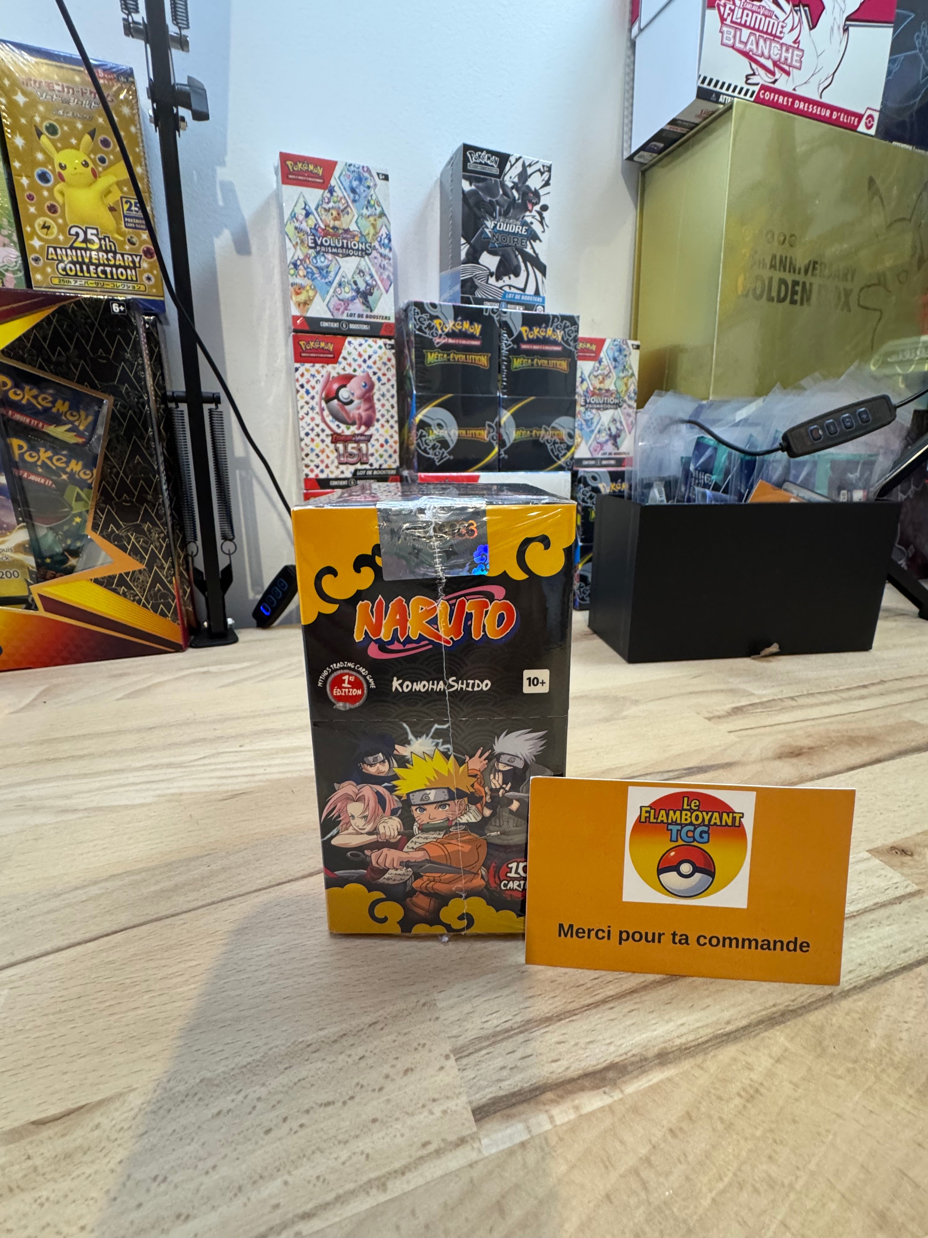 Naruto Mythos TCG - Display - Konoha Shidō - Boite de 24 boosters en français