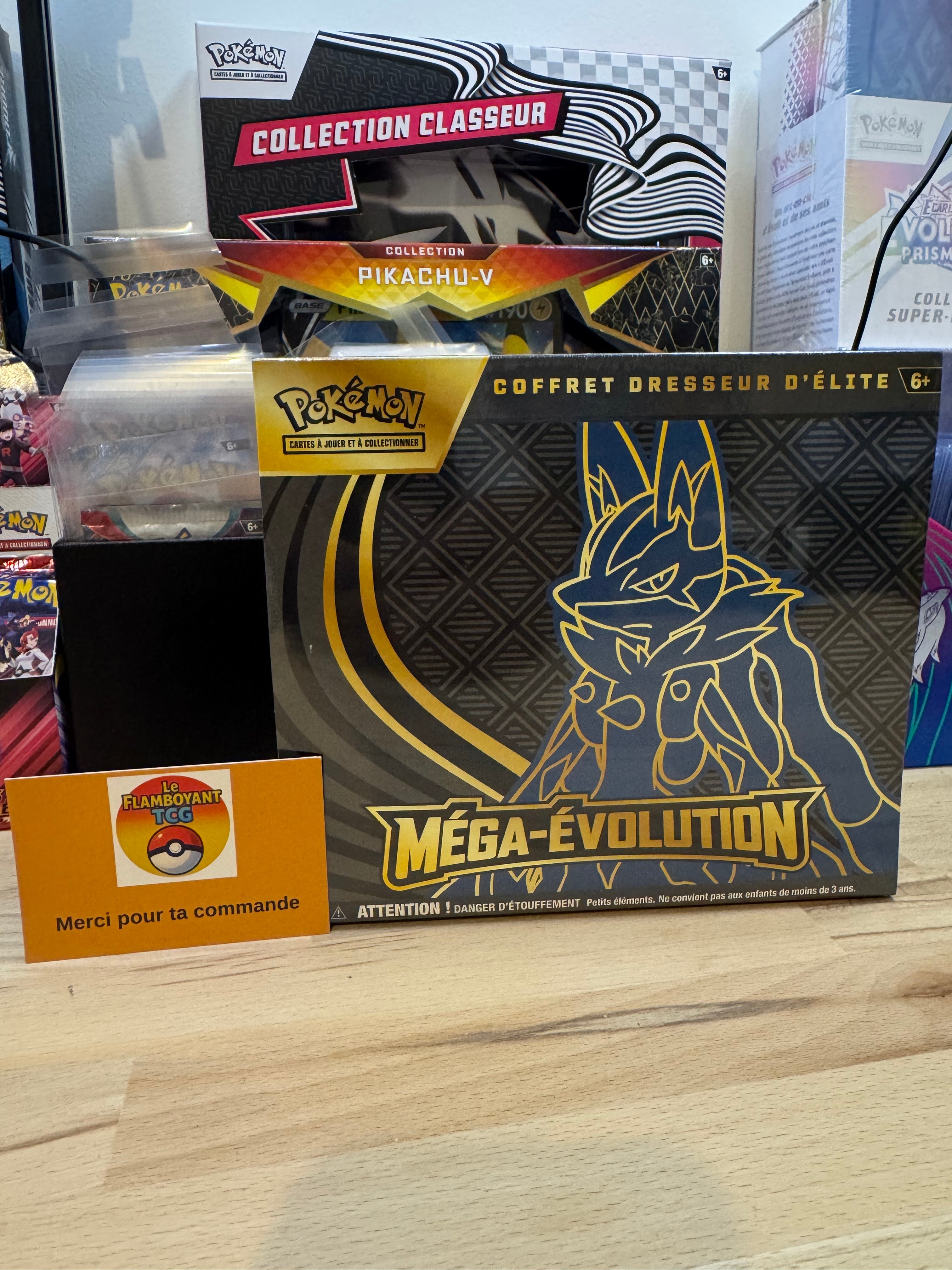 Coffret Dresseur d’Elite - Méga-Lucario - M1L - ETB en français