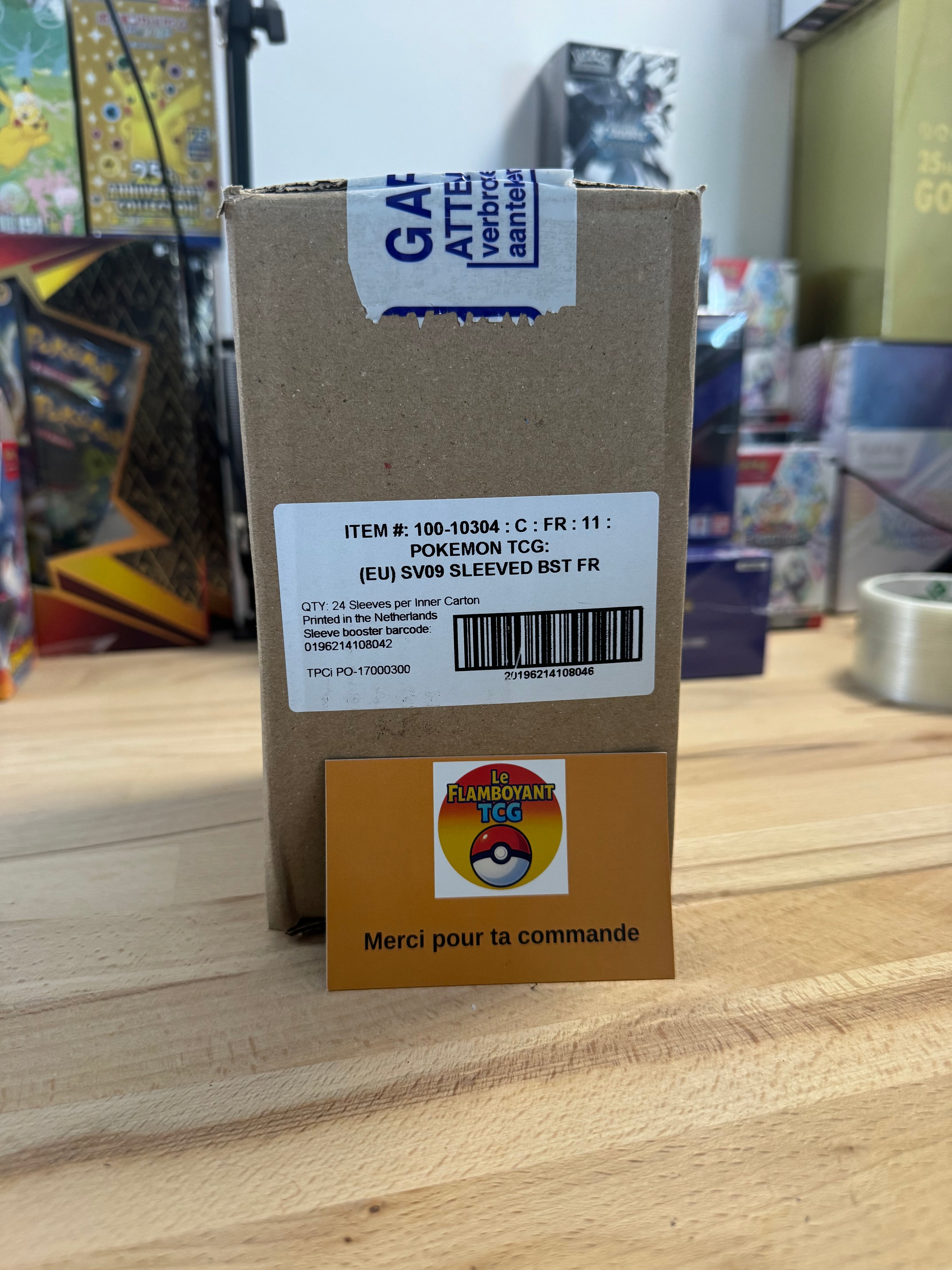 Case scellé 24 Booster Blister Pokémon  - Aventures Ensemble - EV09