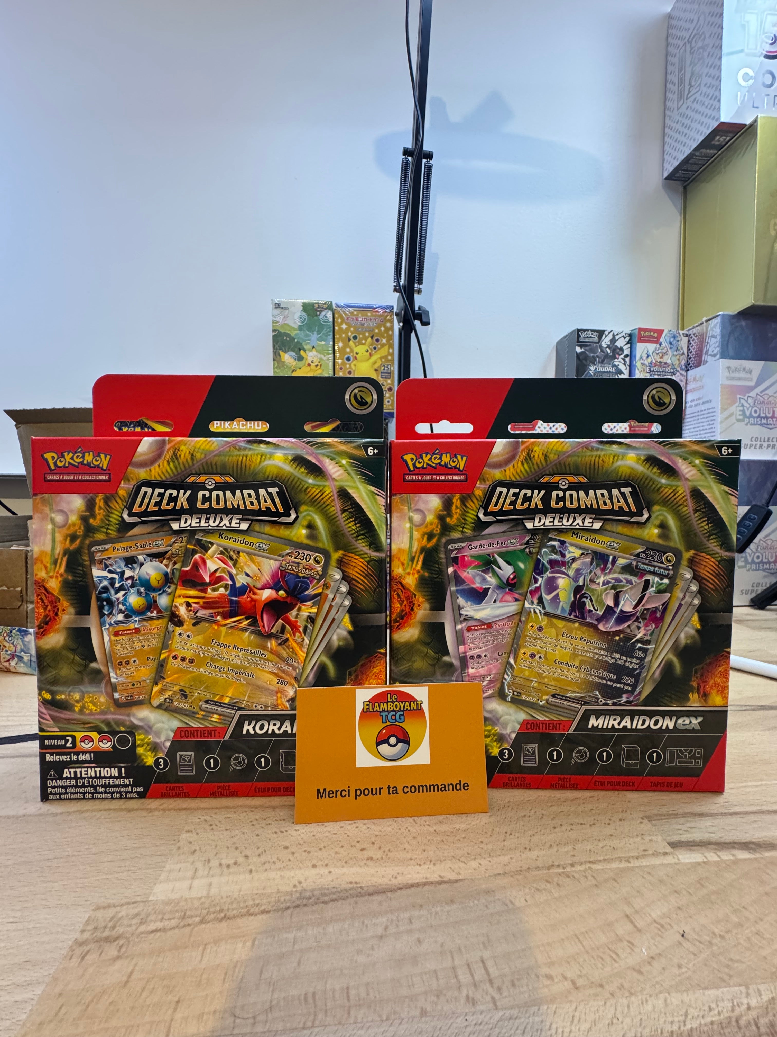 Deck Combat Ex – Koraidon et Miraidon